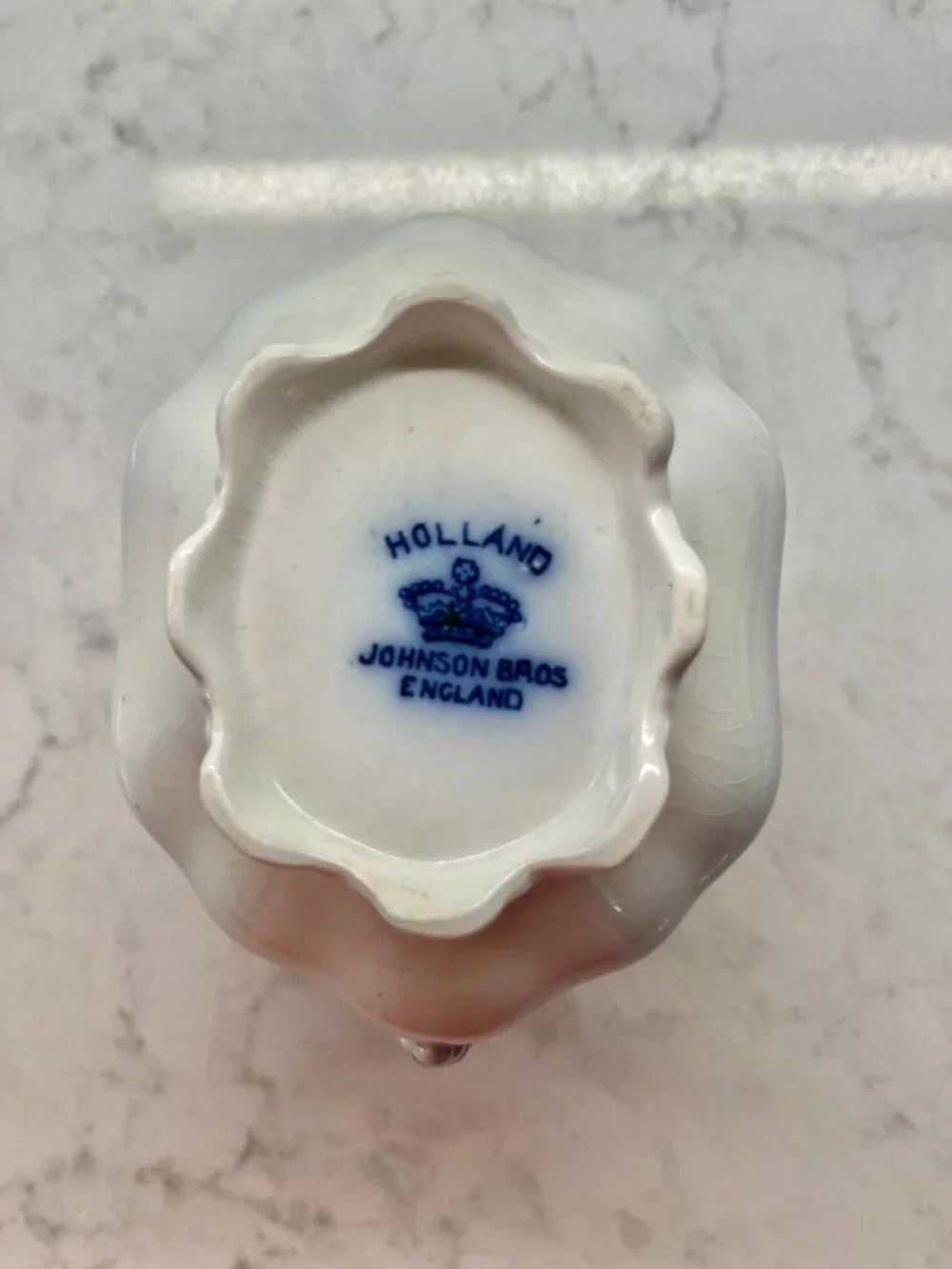 Antique Johnson Brothers Holland Flow Blue 
